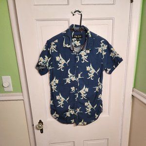 Men's Dirty Laundry Hawaiian Shirt Size S
